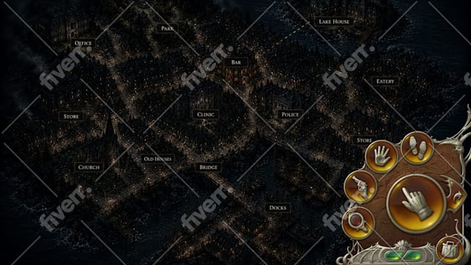 render the hud panel