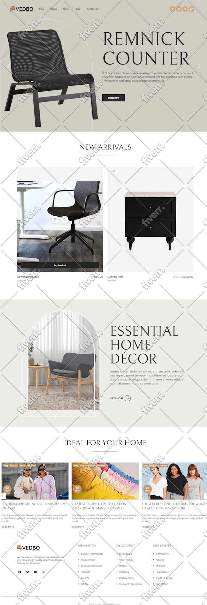 professionally install wordpress, setup theme, do customization