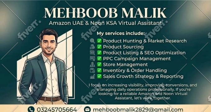be your amazon and noon virtual assistant
