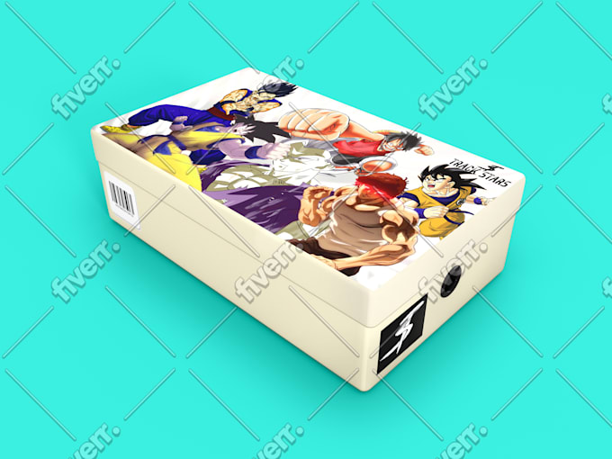 designed a branding product packing gift box and shoe box