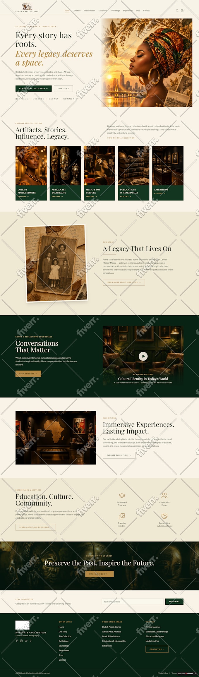 build squarespace website design or redesign squarespace website design
