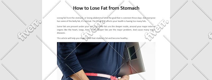 write SEO content for weight loss,mental health self help article, blog  post
