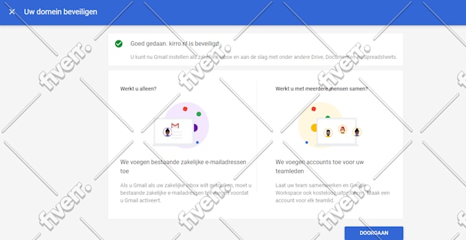 setup gsuite google workspace for your shopify store