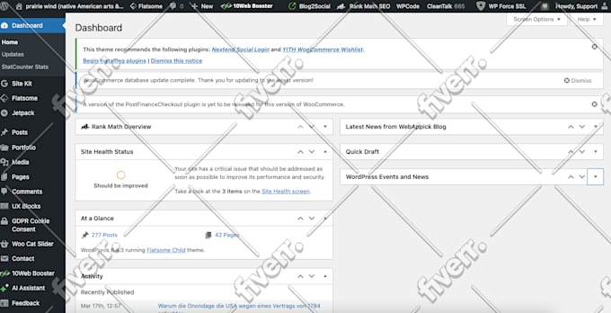 build amazing ecommerce website using flatsome theme