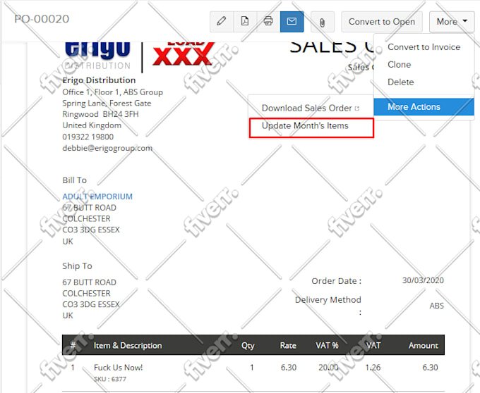 do any task for zoho CRM
