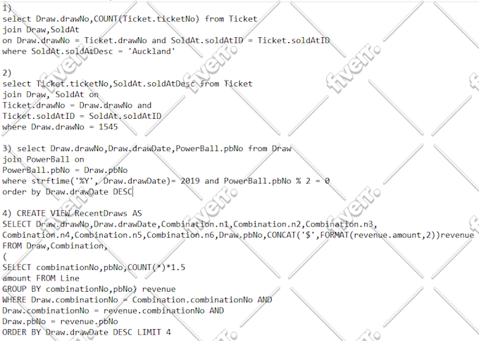 design erd,sqlite database and write queries for you