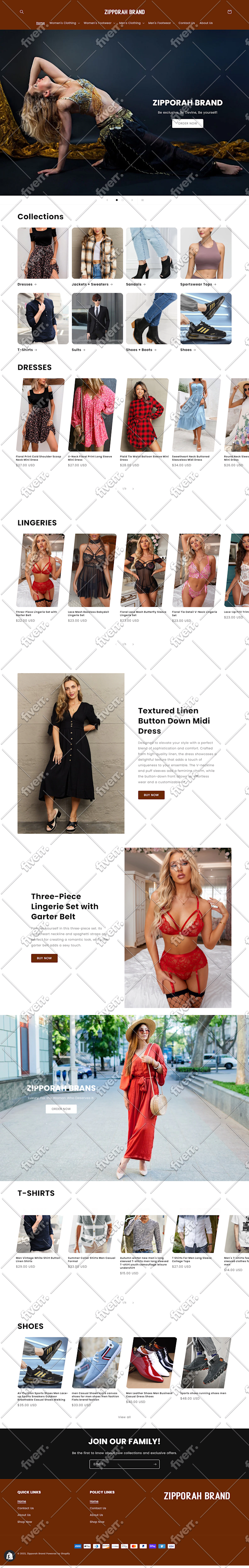 setup and design a professional ecwid ecommerce store