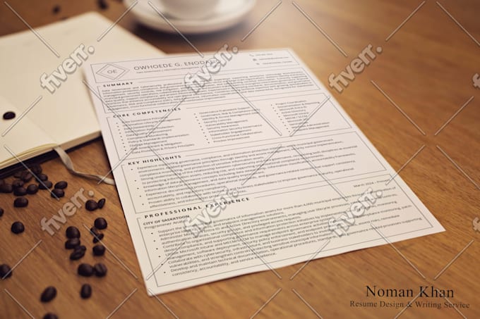 create job winning resume, cv and cover letter design