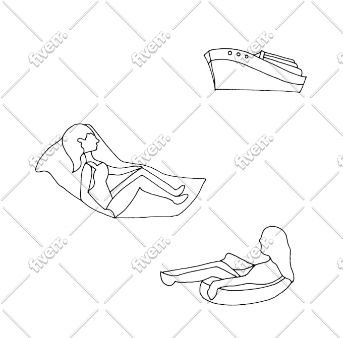 draw line art drawing