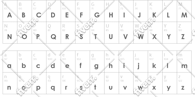 design unique custom font in ttf or otf for you