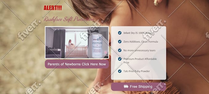 create a landing page for your business