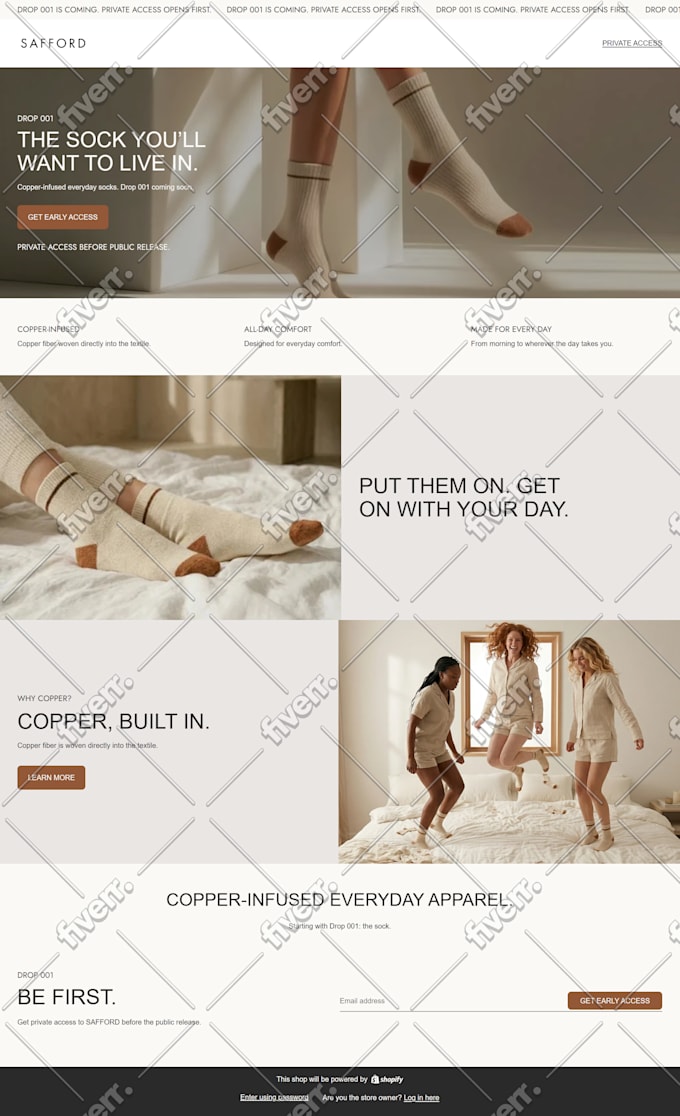 design or redesign shopify website, shopify store design, shopify expert