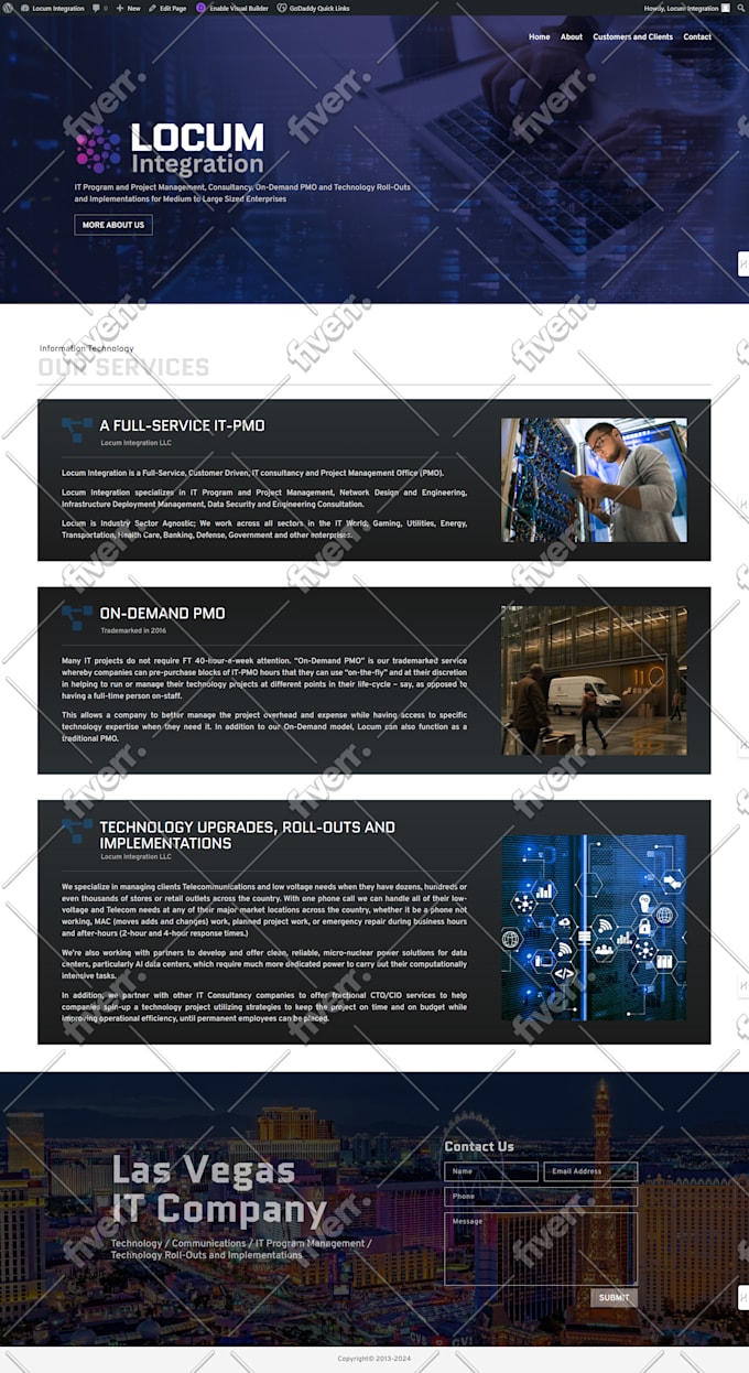 design a professional wordpress website
