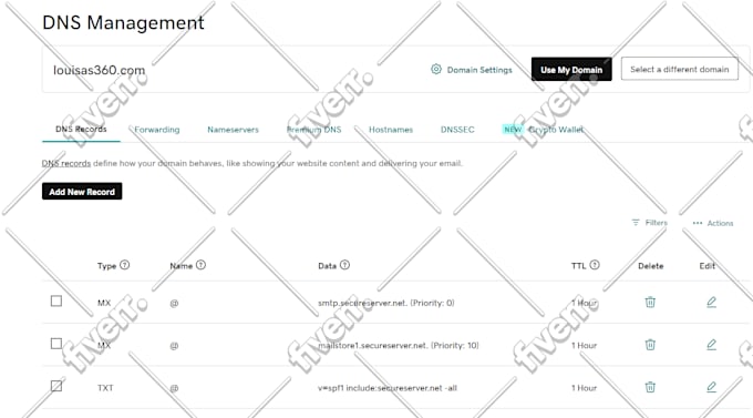 setup and fix spf dkim dmarc mx and dns records