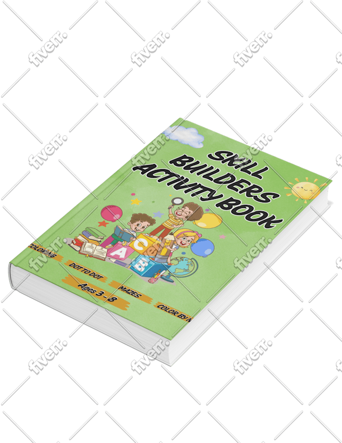 custom kids activity ebook child worksheets ebook formatting