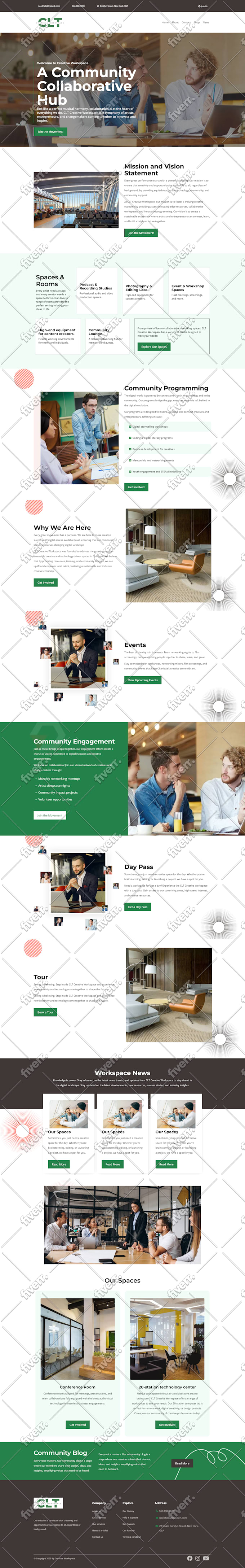 copy clone or redesign wordpress kajabi website to gohighlevel