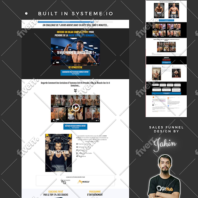 design or clone sales funnel in gohighlevel funnelish clickfunnels or ghl