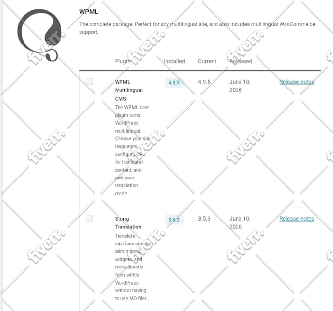 install elementor pro, astra pro, wpml, rank math pro, crocoblock license plugin