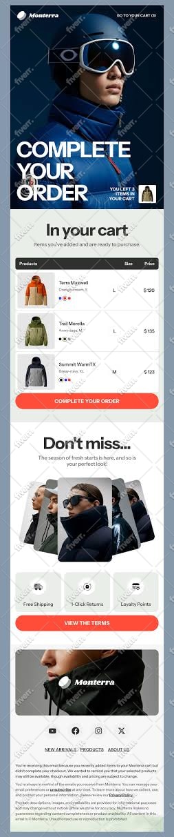 design, custom, branded, editable shopify email templates, shopify flow setup