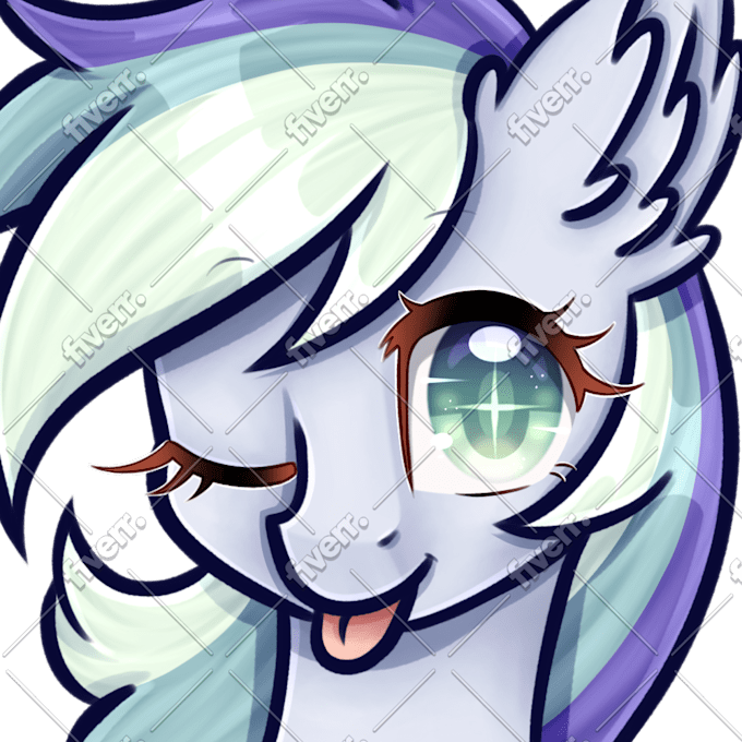 draw cute chibi twitch emotes or stickers