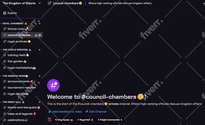 make ai powered discord servers