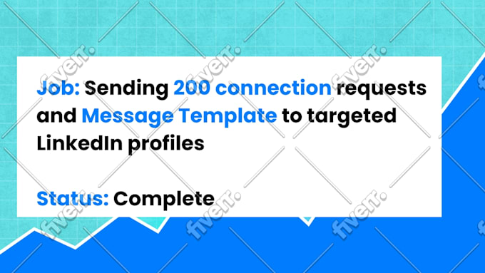 be linkedin manager to send cold messages connections request, and outreach