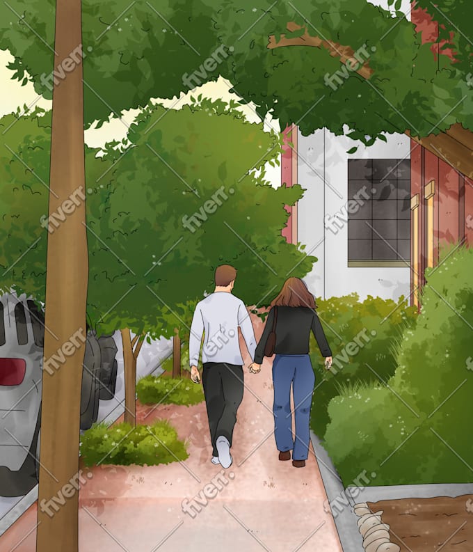 draw a cute illustration from your photo