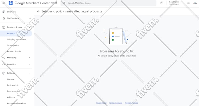 fix google merchant center suspension and misrepresentation