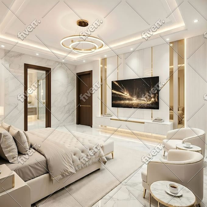 create custom kitchen interior design, decor with 3d modeling and rendering