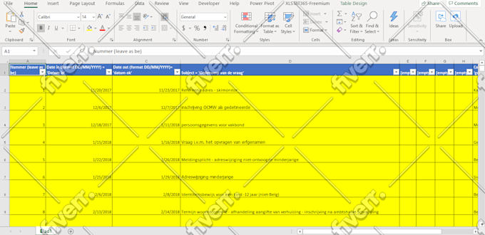 do excel data cleaning, data formatting records in 12hrs