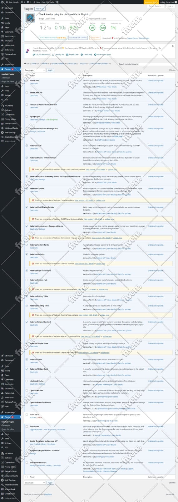 install kadence pro theme, kadence blocks pro plugins updatable