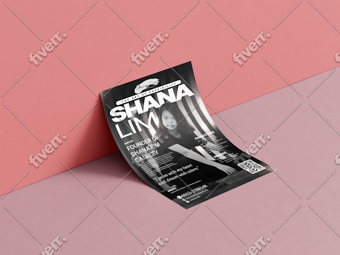 design professional poster for your business