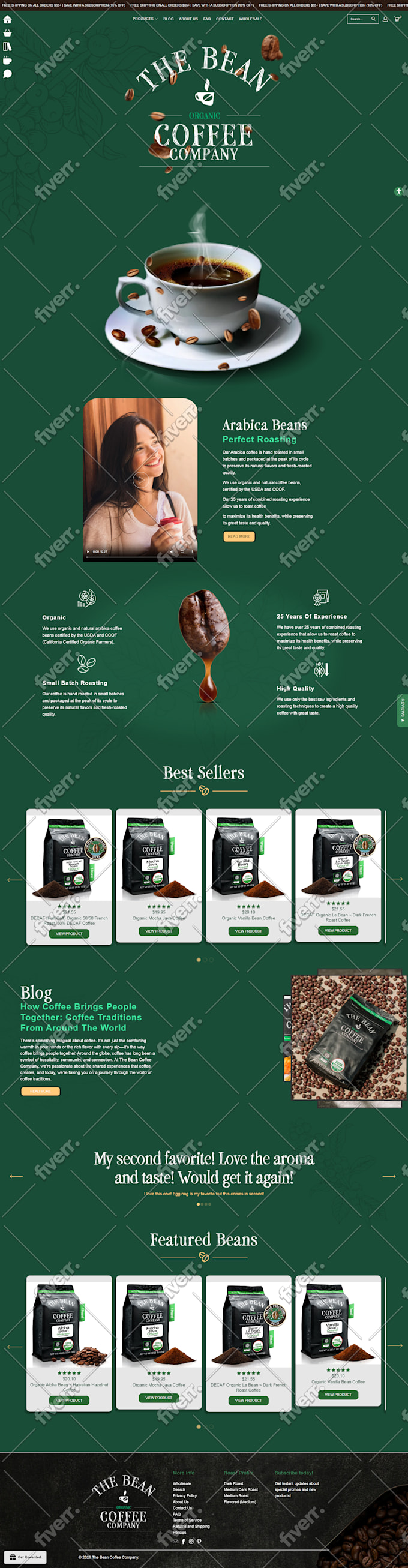 develop shopify ecommerce website