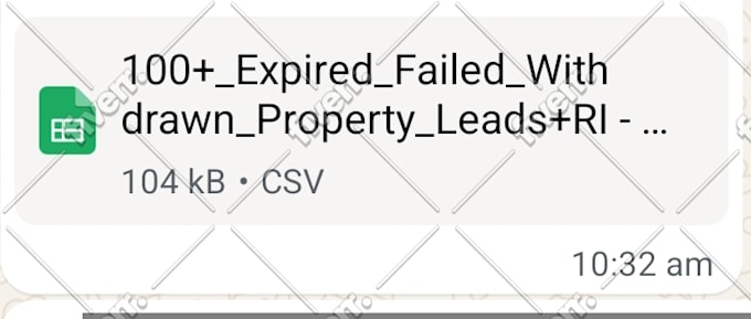 do absentee owner, bank owned, expired listing, failed listing property leads