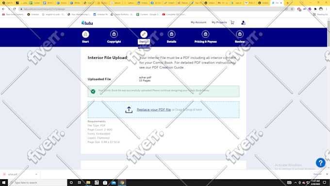 do book formatting for amazon KDP, lulu and ingramspark
