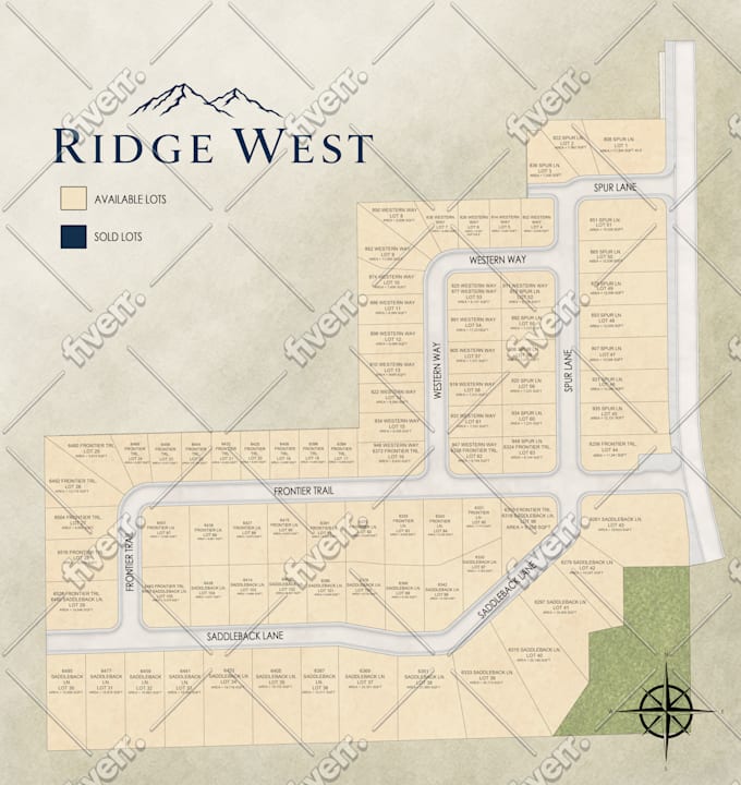 render and design master site plan, landscape and layout