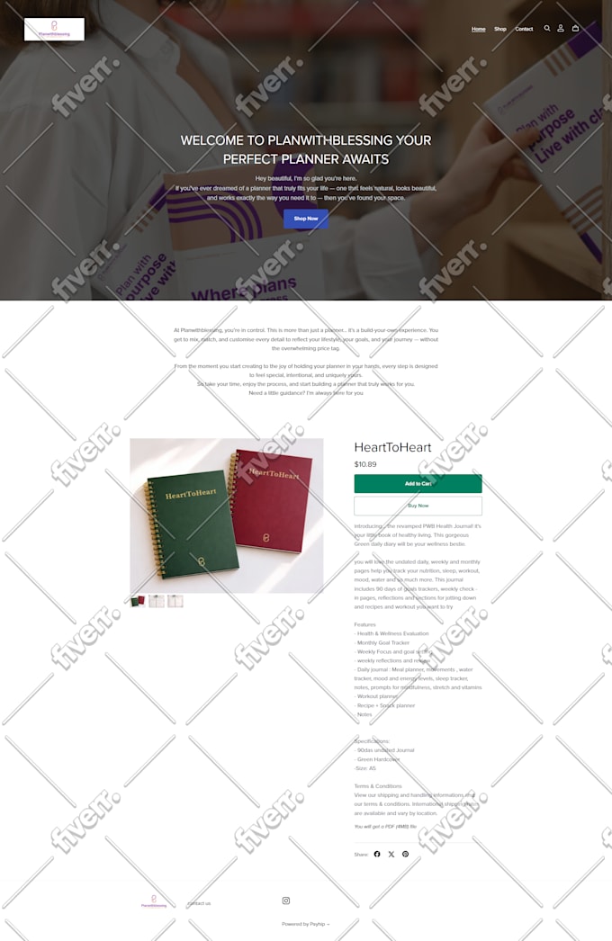 design a professional payhip website or build your payhip store to sell digital