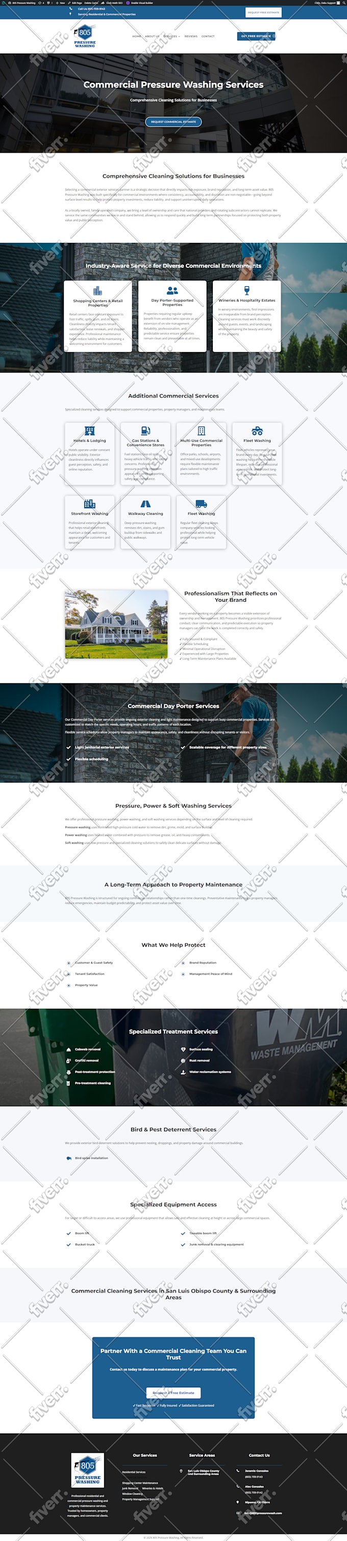 redesign or clone any website with HTML, CSS, js, react, or wordpress