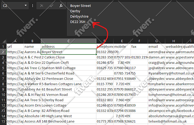 do web scraping data extraction to csv,json,xml and database