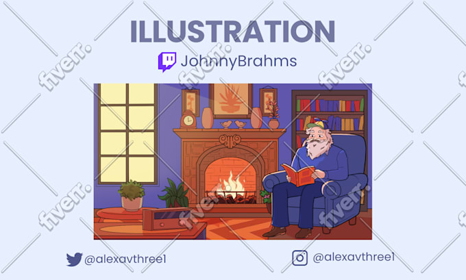 do custom and pretty illustration