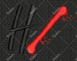 do hat cap 3d puff embroidery digitizing convert to pes, jef, dst in 1 hour