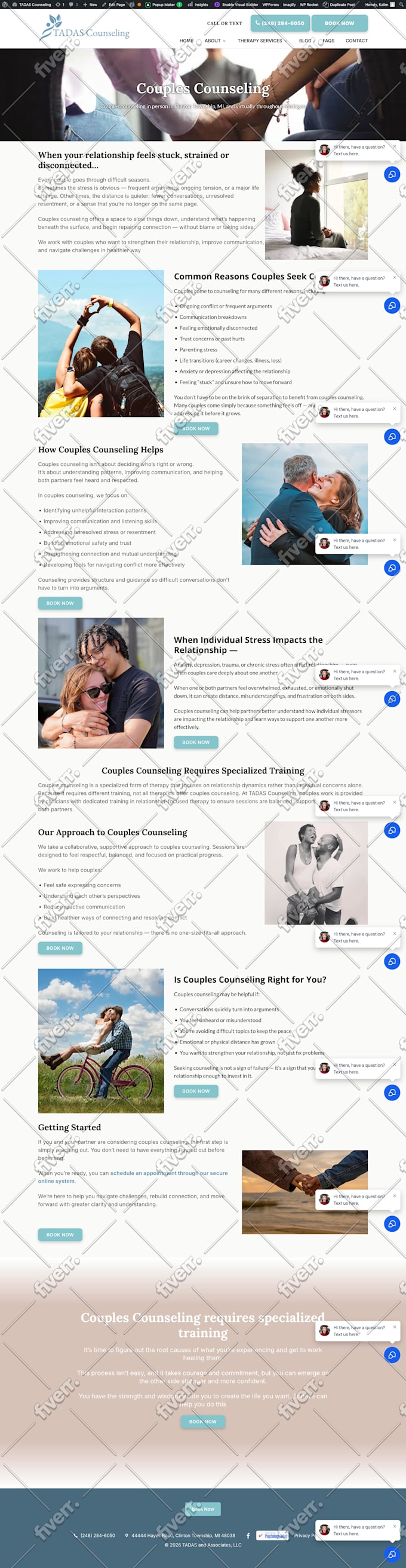 design or redesign your website using wordpress divi theme