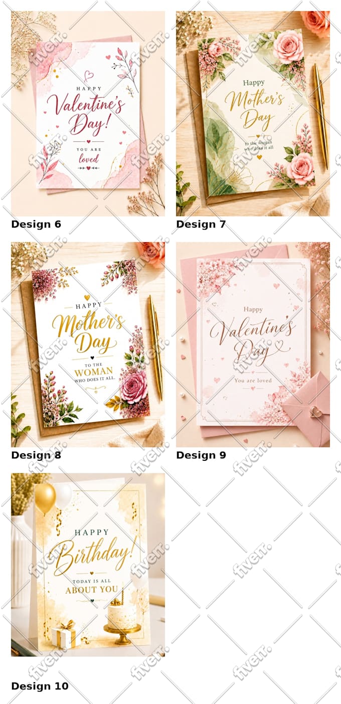 design beautiful greeting cards for any occasion