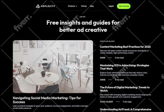redesign, update and fix webflow website, cms or blog template