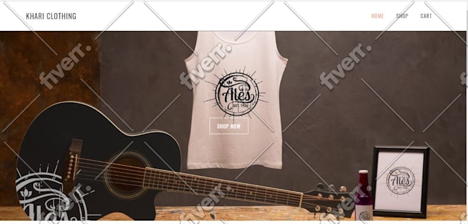 design shopify website or shopify store