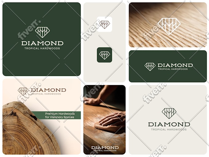 design your brand kit and full visual identity