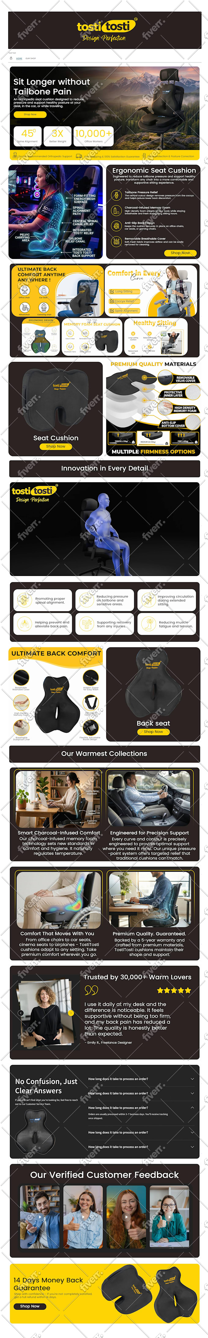 develop amazon brand store and storefront design