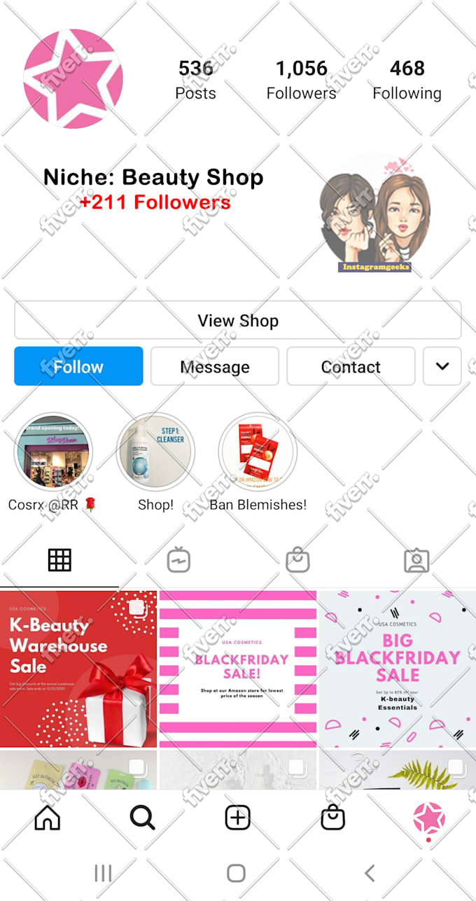 grow and promote instagram page for organic growth