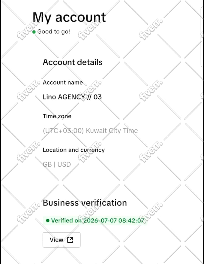 create verified tiktok agency ads account, ads manager without vat