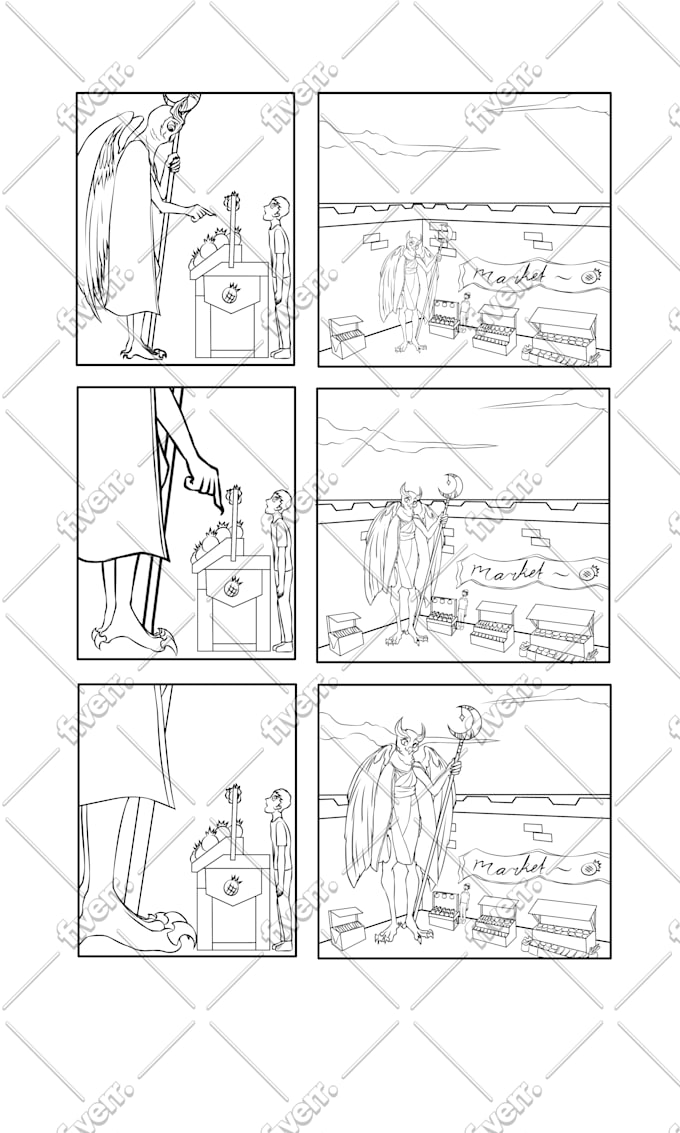 draw or illustrate your webcomic lineart